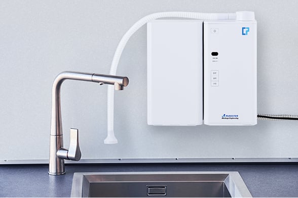 シンクの上に備え付けられらCP-180