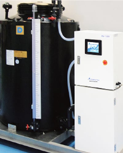 MP-1000 + 2tタンクユニットの写真